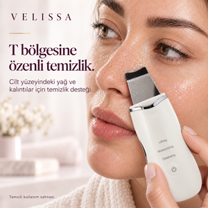 Velissa PureGlow — Ultrasonik Cilt Temizleme Cihazı